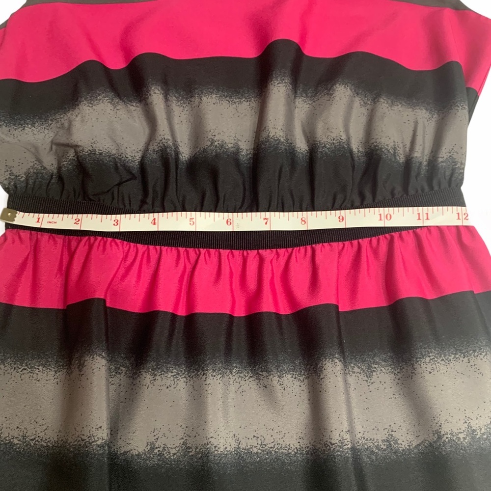 Ann Taylor LOFT size XS stripe Spring dress - Picture 6 of 7